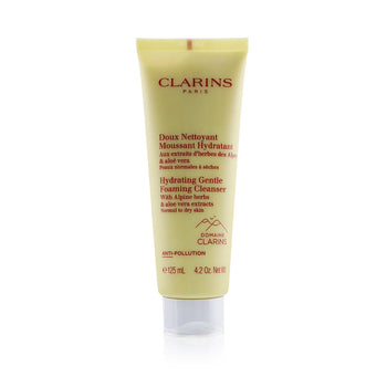 Clarins hydrating gentle foaming cleanser with alpine herbs & aloe vera extracts - normal to dry skin  --125ml/4.2oz